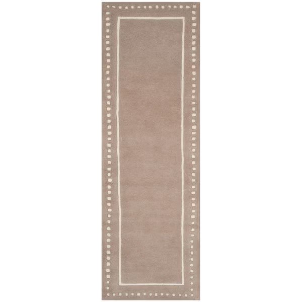 2 ft.3 in. x 7 ft. Bella Hand Tufted Runner RugBeige & Ivory, Safavieh, Mfr#: BEL151J-27